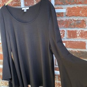 Halston knit dress up or down
